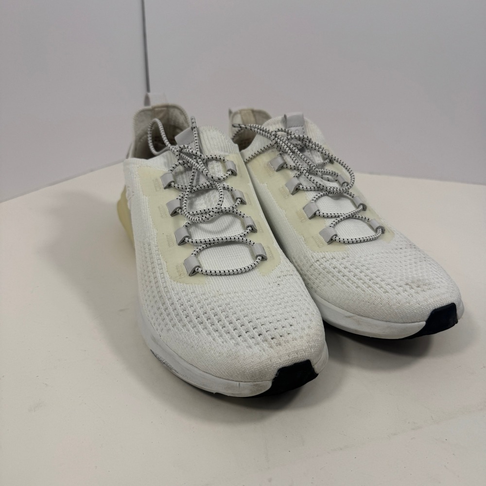 Cole Haan ZerøGrand Men Sneakers White Knit Cushioned Sole Size 9 - Picture 6 of 11